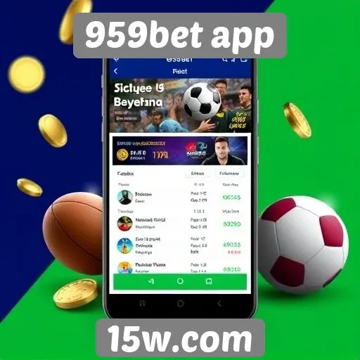Opcões de jogos disponíveis no 959bet app
